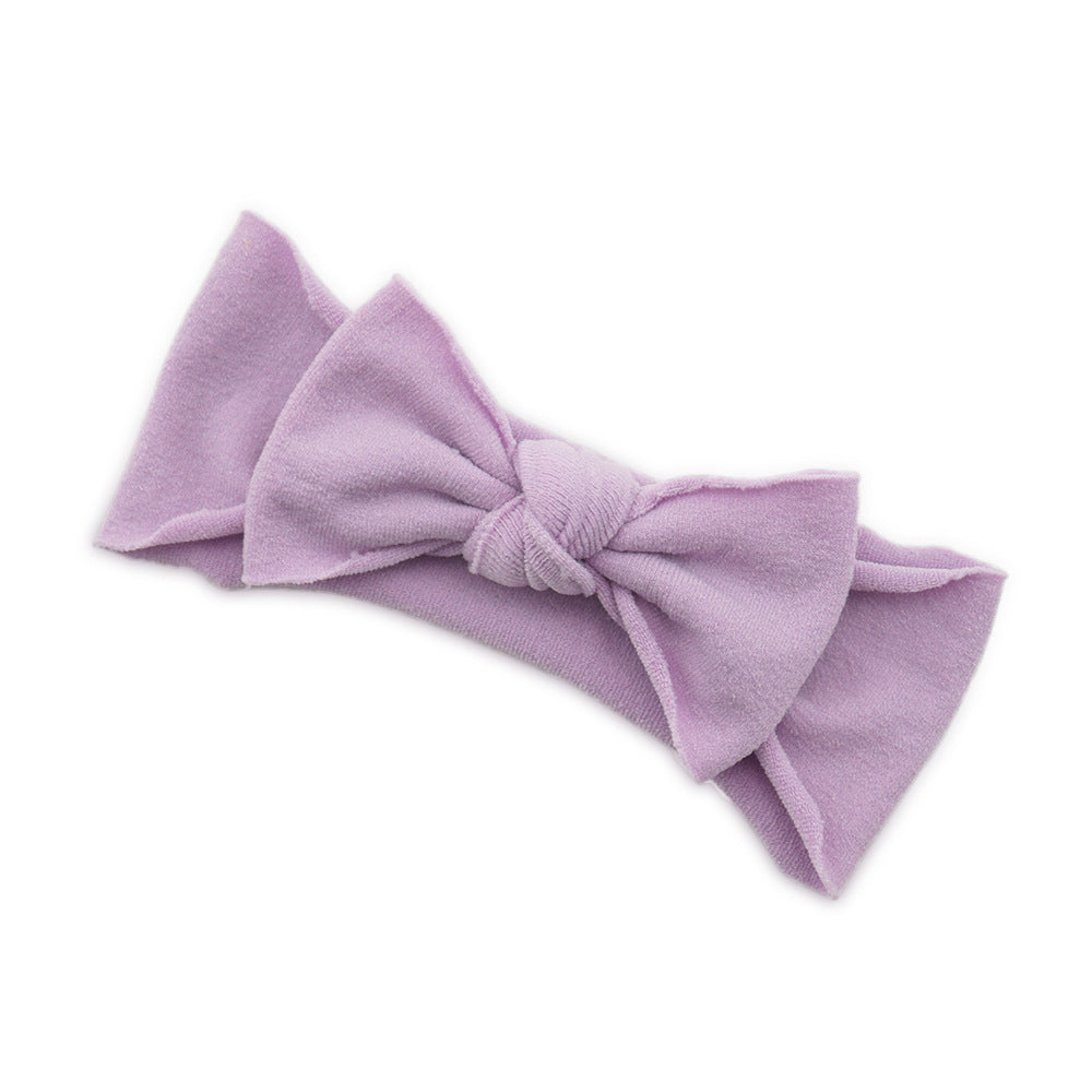 Baby Hair Accessories Solid Color Knotted Headband Baby Hair Accessories Solid Color Knotted Headband